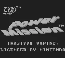 Image n° 1 - screenshots  : Power Mission (V1.1)